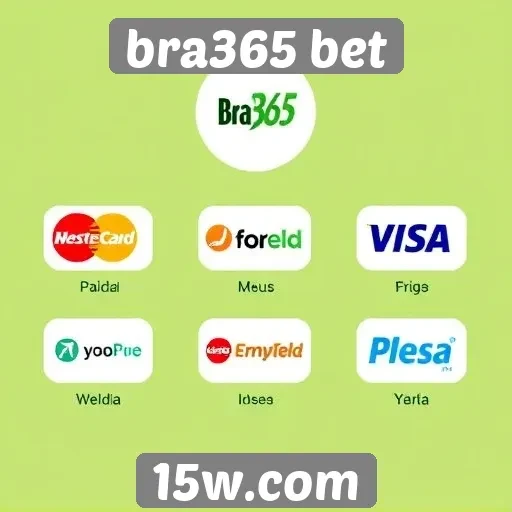 Diversidade de métodos de pagamento no bra365 bet